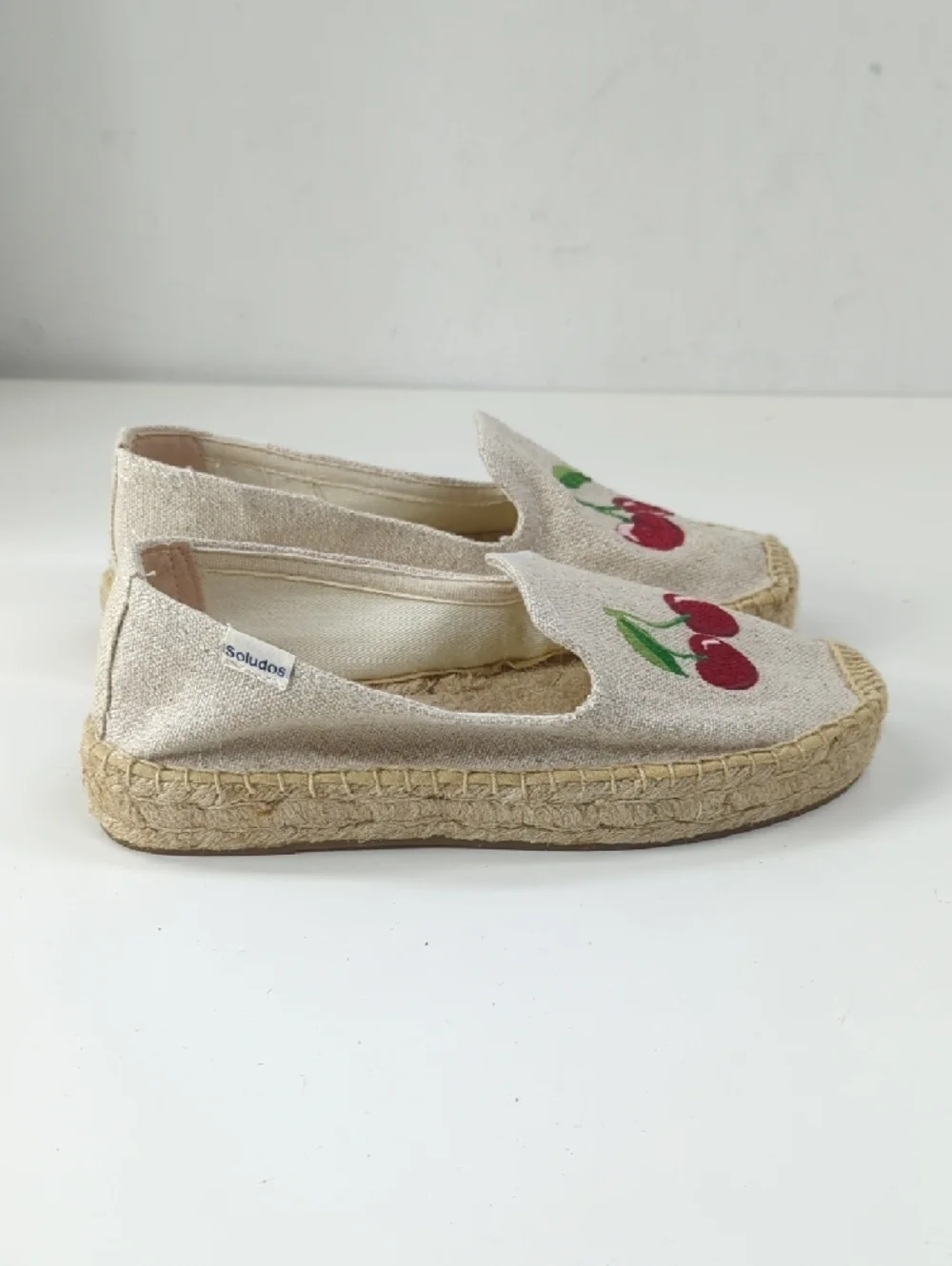 New Soludos Cherry On Top Espadrille Size 5.5
